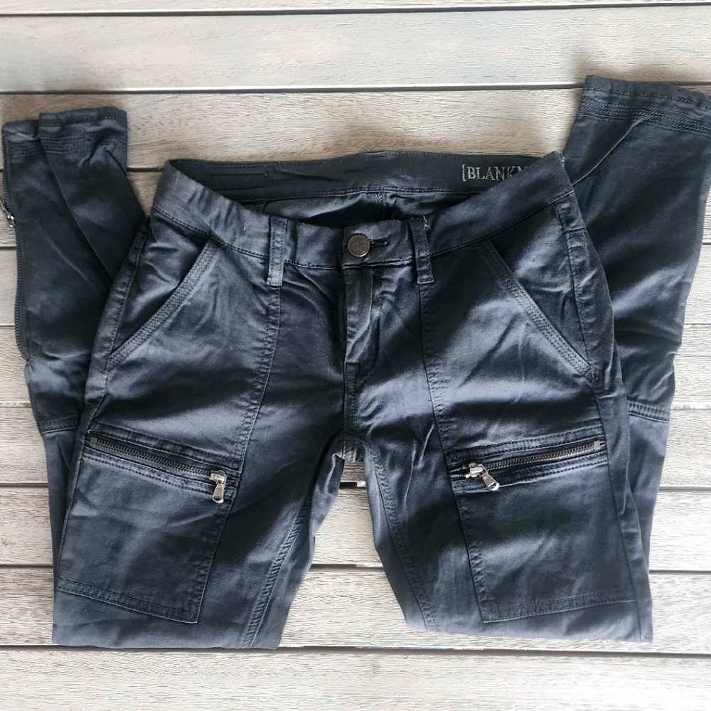 Blank NYC |No New Friends Skinny Moto Utility Cargo Pants | SZ 26